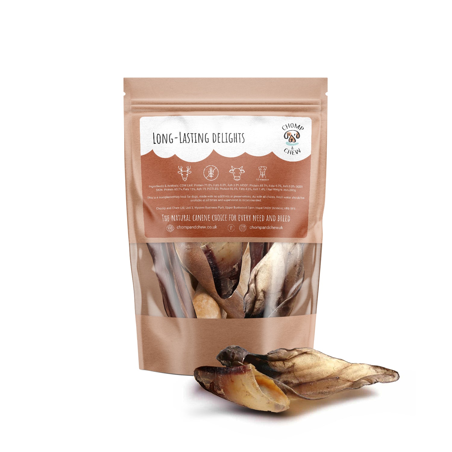 Long Lasting Delights dog chews