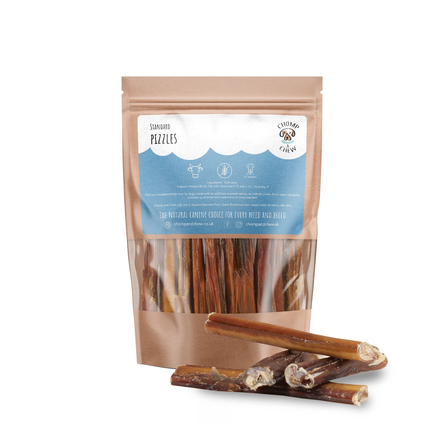 Bull Pizzle Pizzle Stick Puppy Dog Treat Bull Pizzle Sticks Bulls