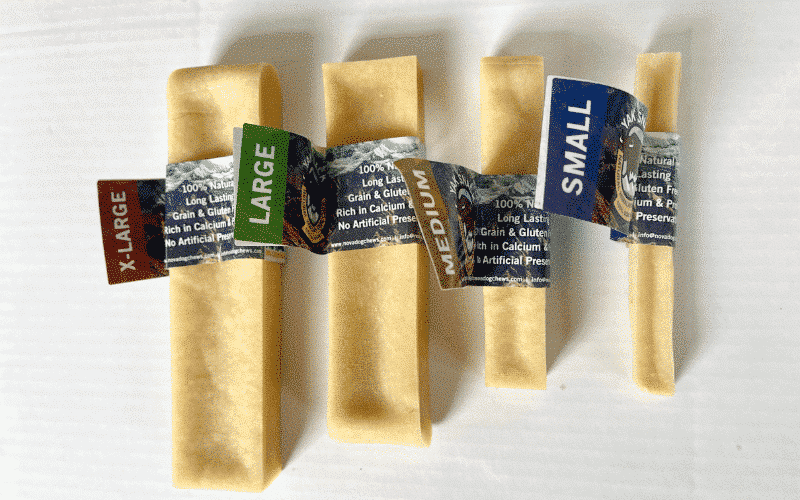 Yak dog chews