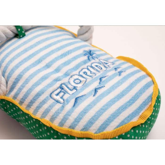 FlipFlop Plush Dog Toy