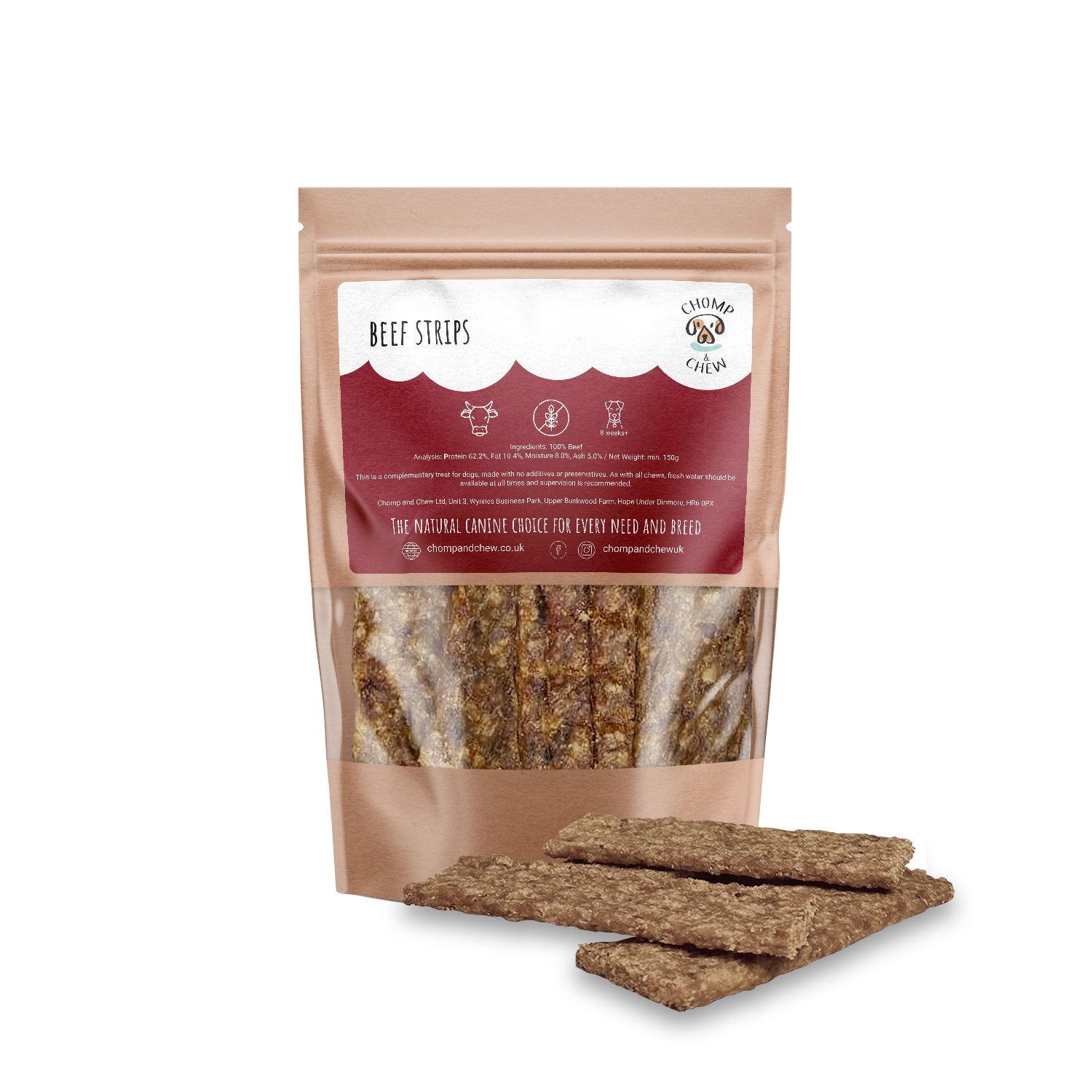 Pure Meat Strips - Beef
