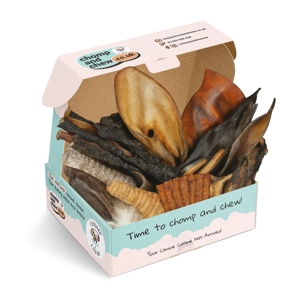 Chubby Chomper Box® - Variety Dog Treats – Chomp & Chew