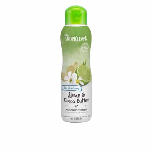TropiClean Lime + Cocoa butter Shed Control conditioner