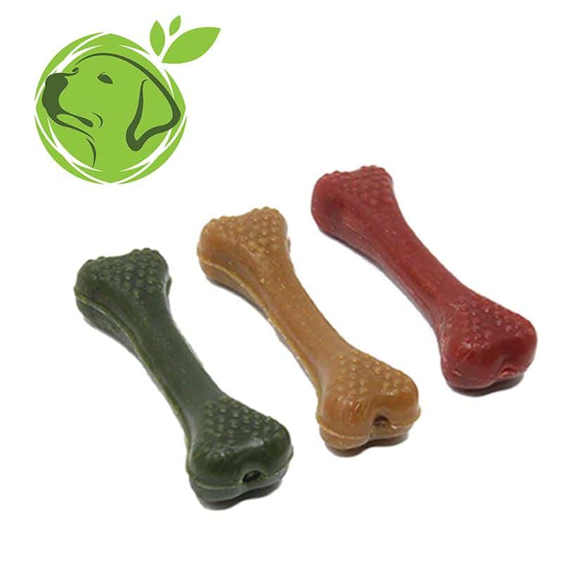 Veggie Nubby bones dog chews