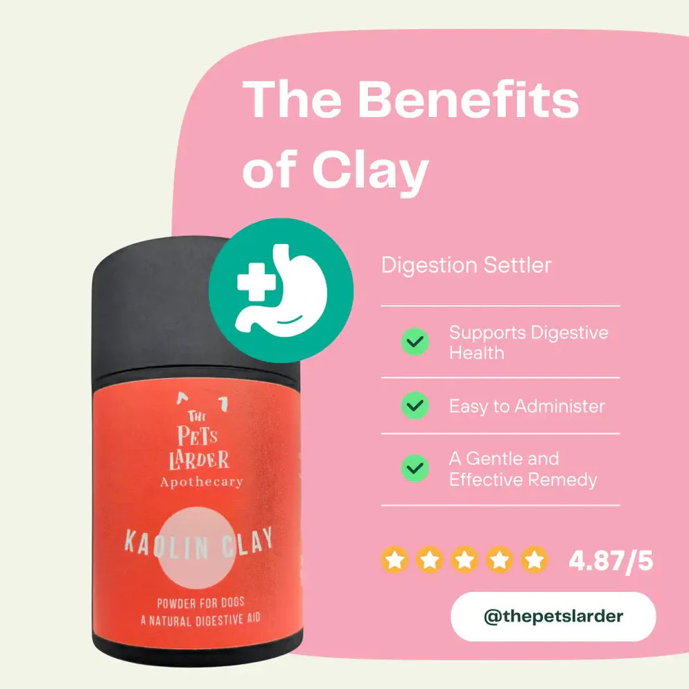 Cornish Kaolin Clay For Dogs - Digestive Support