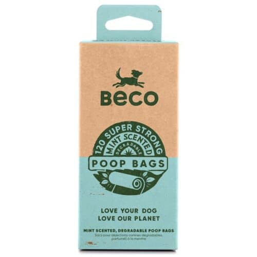 Beco Degradable Poop Bags Mint Scented 120 Pack