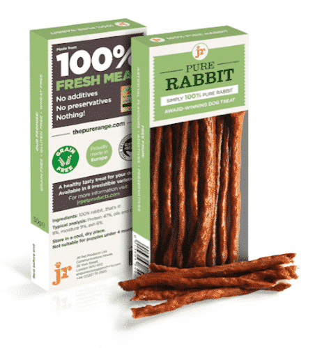 JR Rabbit stick dog treats