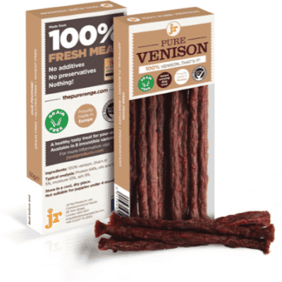 JR Venison stick dog treats
