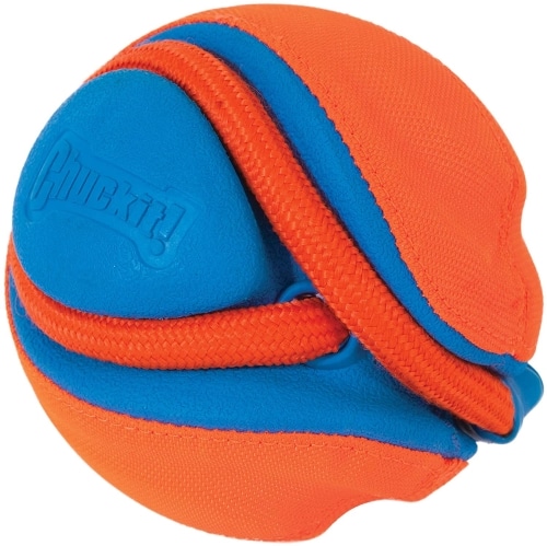 Chuckit rope fetch dog toy