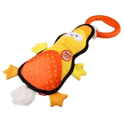 Iron grip duck dog toy